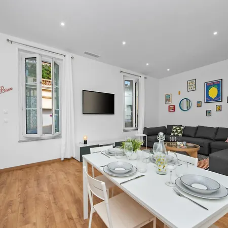 דירה Guyau Ii - Somptueux 2pieces-carre D'or Menton-plage 1 Minute *