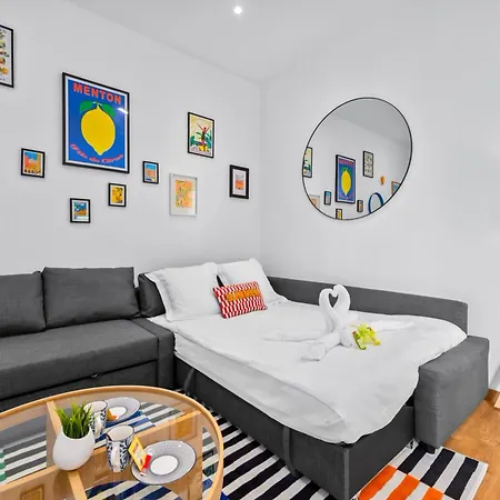 Apartment Guyau Ii - Somptueux 2pieces-carre D'or Menton-plage 1 Minute