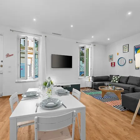 Apartment Guyau Ii - Somptueux 2pieces-carre D'or Menton-plage 1 Minute