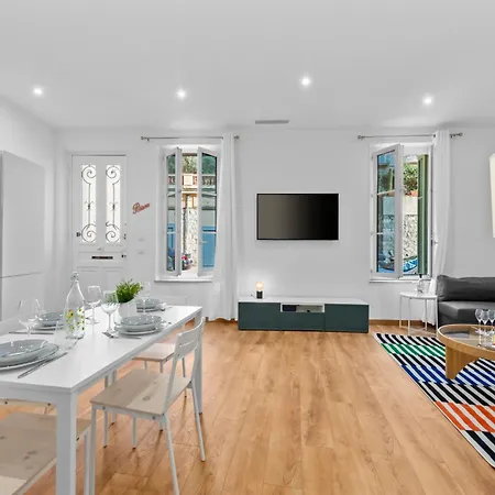 Guyau Ii - Somptueux 2pieces-carre D'or Menton-plage 1 Minute