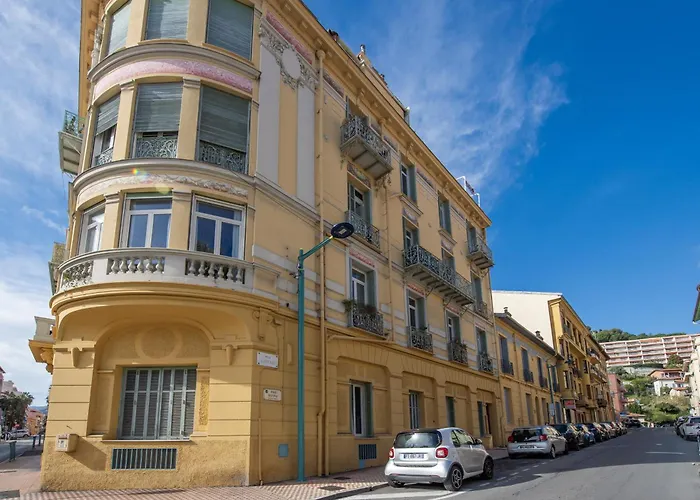 Guyau Ii - Somptueux 2pieces-carre D'or Menton-plage 1 Minute מנטון