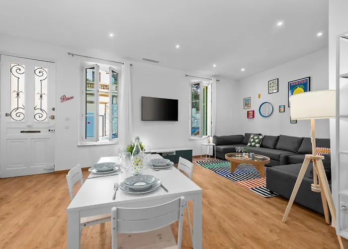 Apartamento Guyau Ii - Somptueux 2pieces-carre D'or Menton-plage 1 Minute