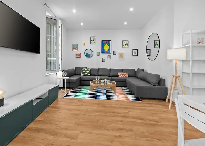 Guyau Ii - Somptueux 2pieces-carre D'or Menton-plage 1 Minute