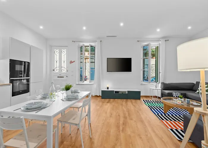 Guyau Ii - Somptueux 2pieces-carre D'or Menton-plage 1 Minute