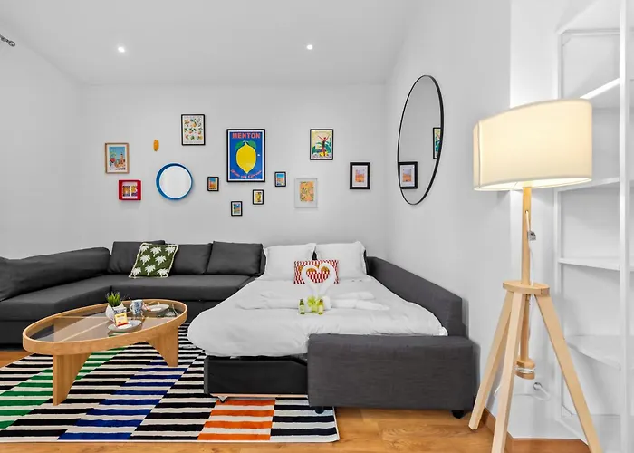 Apartamento Guyau Ii - Somptueux 2pieces-carre D'or Menton-plage 1 Minute